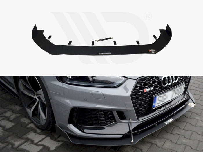 Maxton Design - RACING FRONT SPLITTER V.2 AUDI RS5 F5 COUPE / SPORTBACK