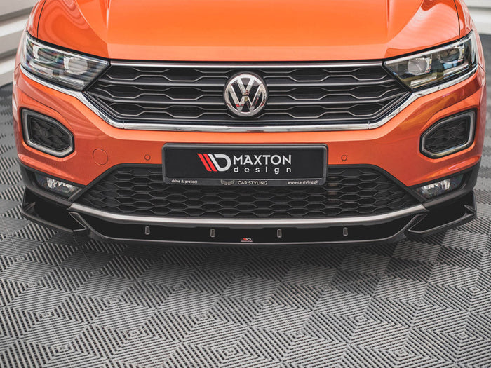 Maxton Design - FRONT SPLITTER V.1 VW T-ROC MK1 (2017-)