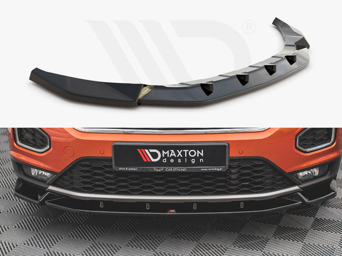 Maxton Design - FRONT SPLITTER V.2 VW T-ROC MK1 (2017-)