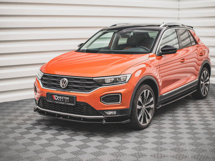 Maxton Design - FRONT SPLITTER V.2 VW T-ROC MK1 (2017-)