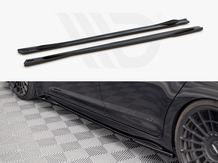 Maxton Design - SIDE SKIRTS DIFFUSERS TOYOTA AVENSIS MK3.5 (2015-2018)