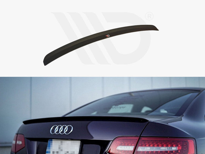 Maxton Design - SPOLER CAP AUDI A6 S-LINE C6 FL SEDAN (2008-2011)