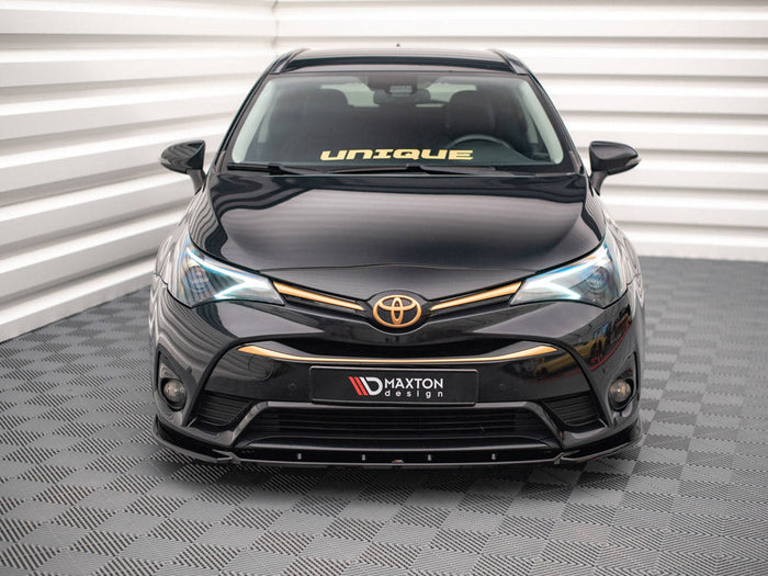 Maxton Design - FRONT SPLITTER V.2 TOYOTA AVENSIS MK3.5 (2015-2018)