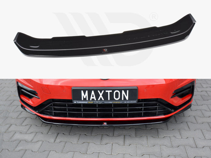 Maxton Design - FRONT SPLITTER V.5 VW GOLF 7 R / R-LINE FACELIFT