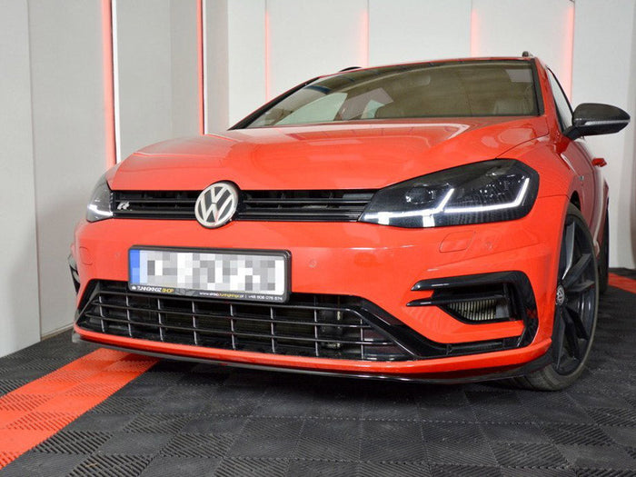 Maxton Design - FRONT SPLITTER V.7 VW GOLF 7 R / R-LINE FACELIFT