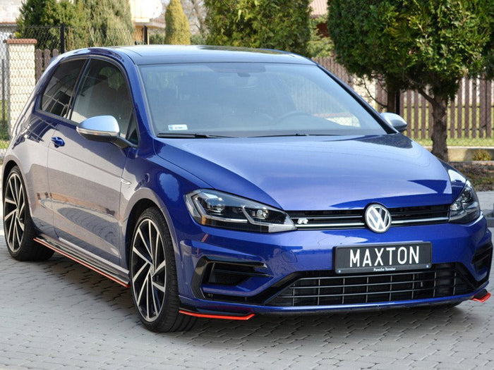 Maxton Design - Front Side Splitters Volkswagen Golf R / R-Line Mk7 Facelift