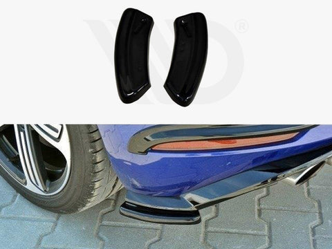 Rear Side Splitters Volkswagen Golf Hatchback R / R-Line Mk7 Facelift