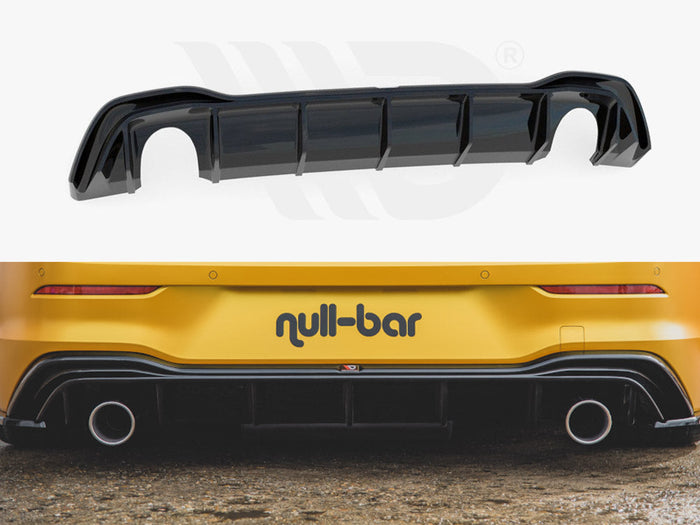 Maxton Design - REAR VALANCE VW GOLF MK8 (GTI LOOK) (2020-)