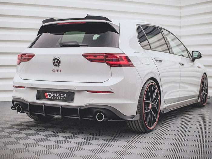 Maxton Design - Street PRO Rear Diffuser V.1 VW Golf 8 GTI