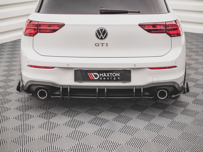Maxton Design - Street PRO Rear Diffuser V.2 VW Golf 8 GTI