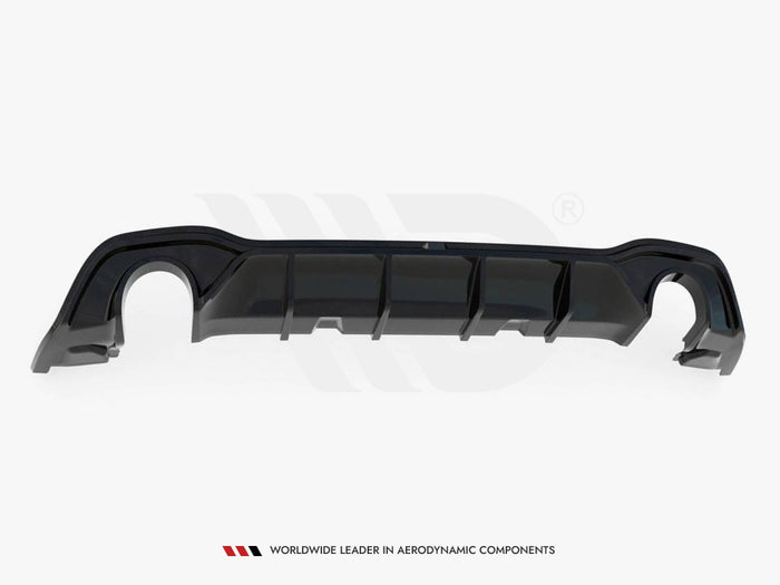 Volkswagen Golf GTE Mk8 Rear Valance + Exhaust Ends Imitation - Maxton Design