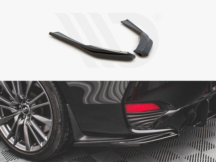 Maxton Design - REAR SIDE SPLITTERS INFINITI Q60 S MK2 (2017-)