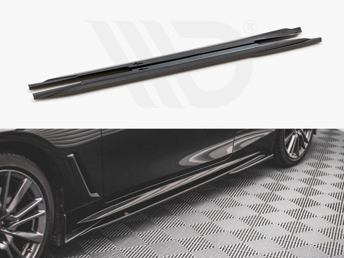 Maxton Design - SIDE SKIRTS DIFFUSERS INFINITI Q60 S MK2 (2017-)