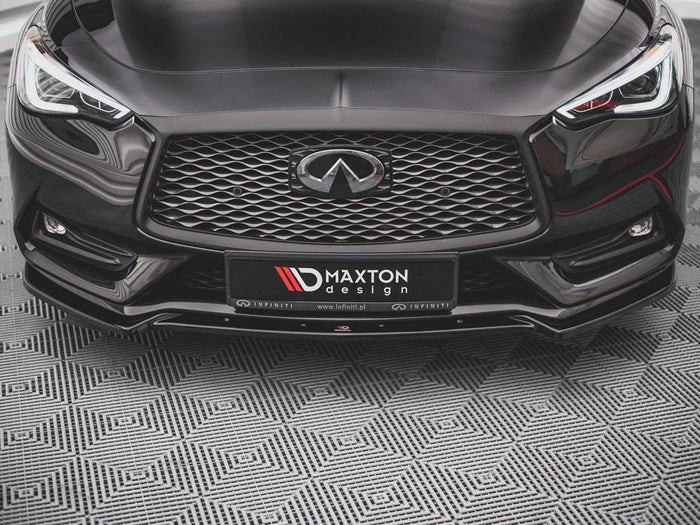 Maxton Design - FRONT SPLITTER INFINITI Q60 S MK2 (2017-)