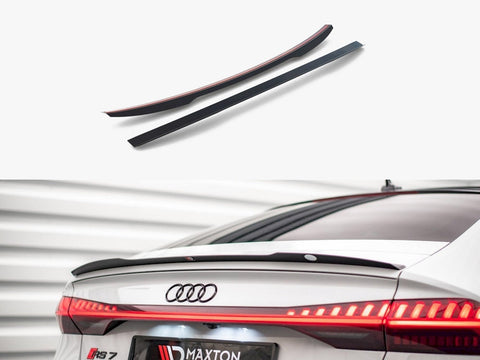 Maxton Design - Spoiler CAP Audi A7 C8 / C8 S-Line / S7 C8 / RS7 C8