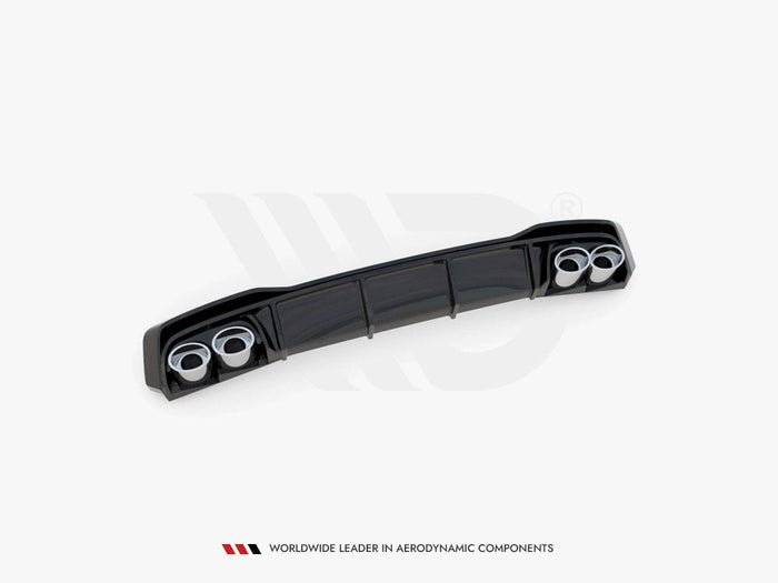 Maxton Design - REAR VALANCE + EXHAUST ENDS IMITATION AUDI A7 C8 S-LINE (2017-)