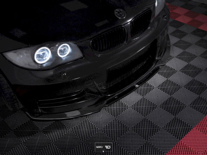 Maxton Design - FRONT SPLITTER V.1 BMW 1 E82 FACELIFT M-SPORT (2007- 2013)