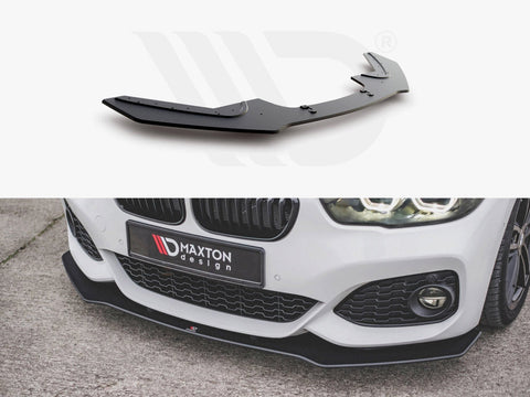 Maxton Design - STREET PRO FRONT SPLITTER V.3 BMW 1 F20 M-PACK FACELIFT / M140I