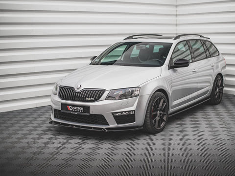 Maxton Design - FRONT SPLITTER V.3 SKODA OCTAVIA RS MK3 (2013-2016)