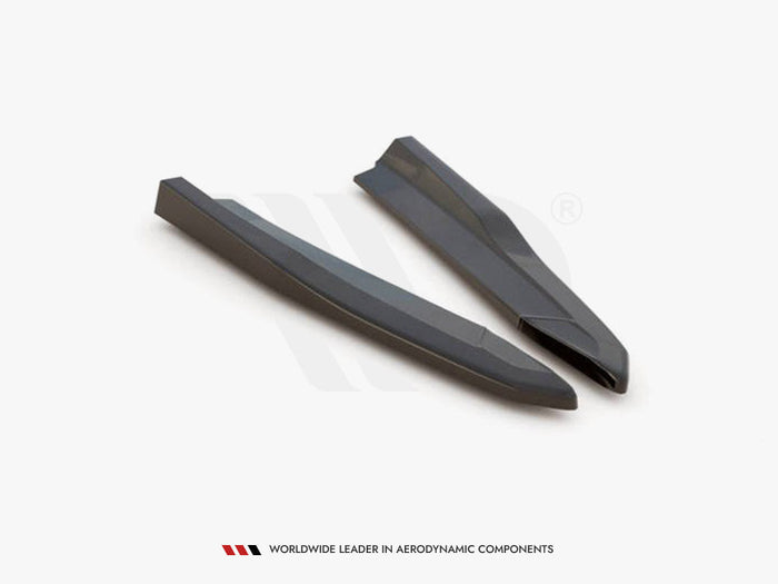 Maxton Design - Rear Side Splitters V.2 Skoda Octavia RS Estate / Liftback Mk4 / Mk4 Facelift