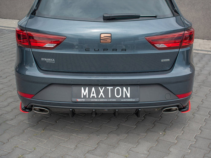 Maxton Design - REAR DIFFUSER SEAT LEON MK3 CUPRA ST (2017-)