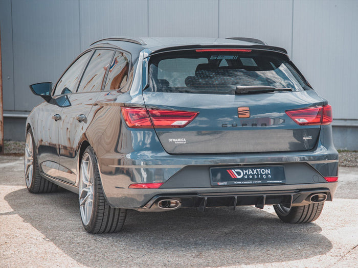 Maxton Design - REAR VALANCE V2 SEAT LEON MK3.5 CUPRA ESTATE (2017-2019)