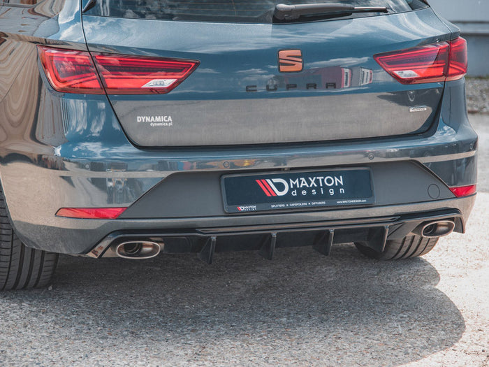 Maxton Design - REAR VALANCE V2 SEAT LEON MK3.5 CUPRA ESTATE (2017-2019)