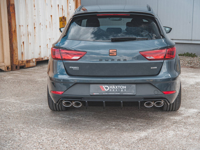 Maxton Design - REAR VALANCE V3 SEAT LEON MK3.5 CUPRA ESTATE (2017-2019)