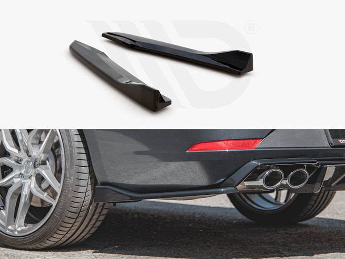 Maxton Design - Rear Side Splitters V.3 Seat Leon Cupra Mk3 FL Sportstourer (2017-2019)