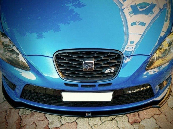 Maxton Design - FRONT SPLITTER V.1 SEAT LEON MK2 CUPRA FR (FACELIFT)