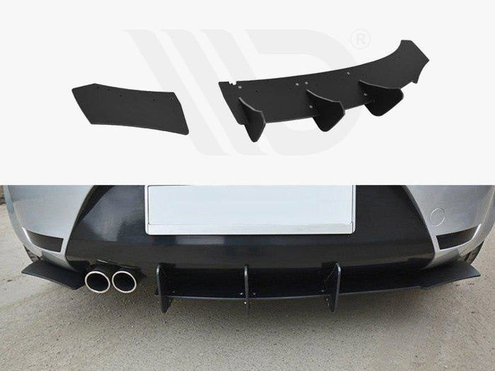 Maxton Design - REAR DIFFUSER V.1 SEAT LEON MK2 CUPRA/ FR (2005-2012)