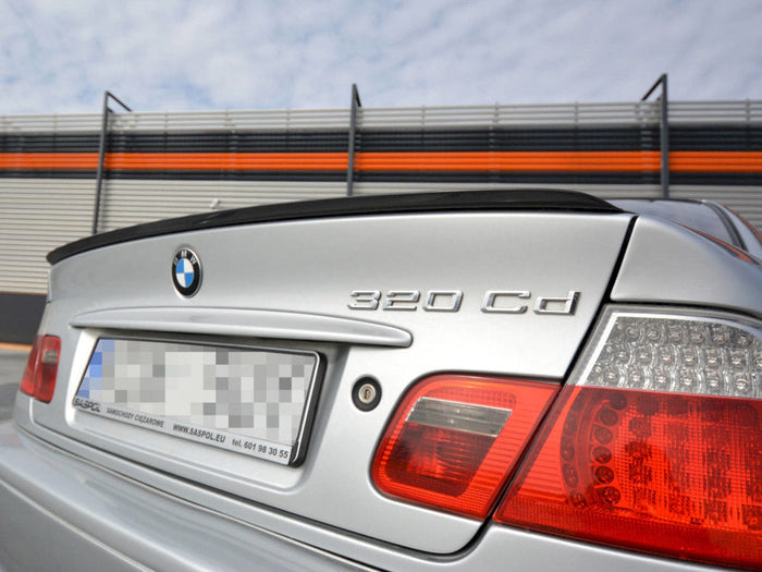 Maxton Design - SPOILER EXTENSION CAP BMW 3 E46 COUPE PRE-FACELIFT STANDARD (1999-2003)