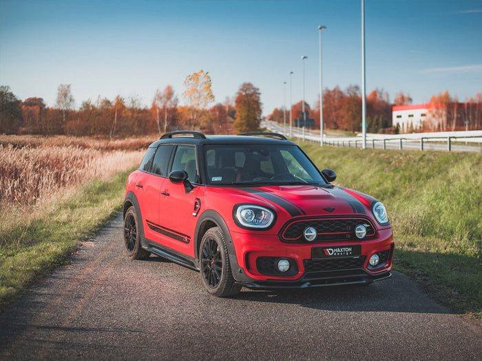 Maxton Design - FRONT SPLITTER V1 MINI COUNTRYMAN MK2 F60 JCW (2018-2020)