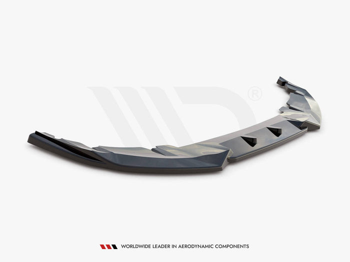 Maxton Design - FRONT SPLITTER V1 MINI COUNTRYMAN MK2 F60 JCW (2018-2020)