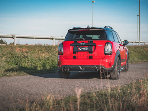 Maxton Design - CENTRAL REAR SPLITTER MINI COUNTRYMAN MK2 F60 JCW (2018-2020)