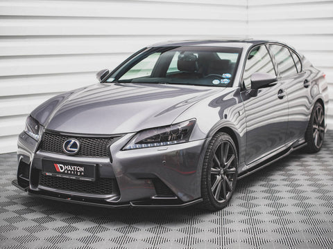 Maxton Design - FRONT SPLITTER V.1 LEXUS GS F SPORT MK4 (L10) (2012-2015)
