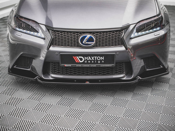 Maxton Design - FRONT SPLITTER V.1 LEXUS GS F SPORT MK4 (L10) (2012-2015)