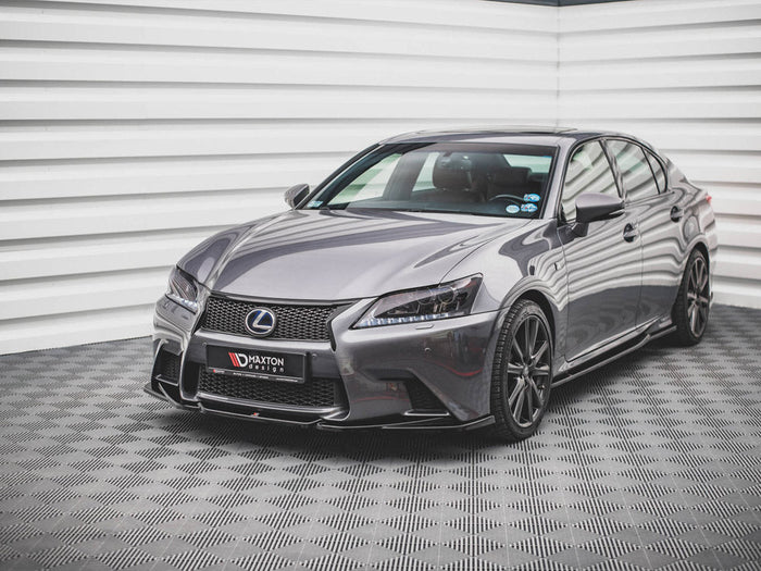 Maxton Design - SIDE SKIRTS DIFFUSERS LEXUS GS F SPORT MK4(L10) (2012-2015)