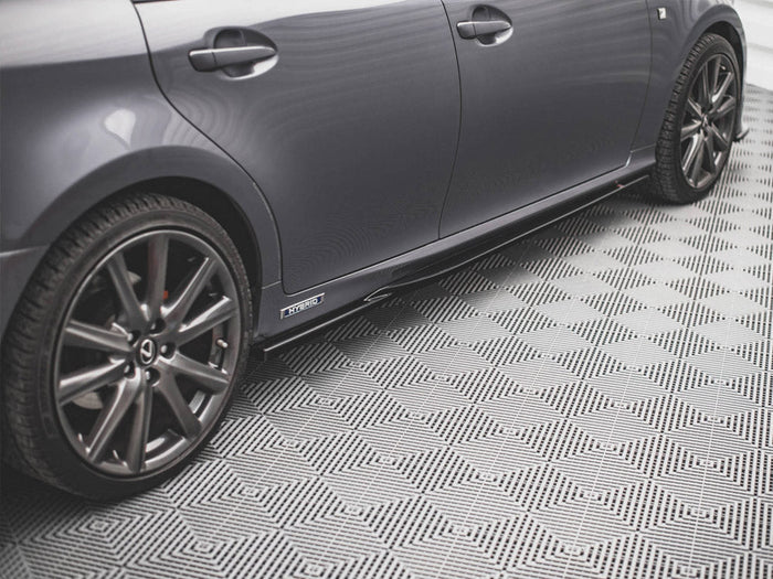 Maxton Design - SIDE SKIRTS DIFFUSERS LEXUS GS F SPORT MK4(L10) (2012-2015)