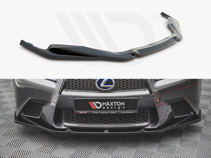 Maxton Design - FRONT SPLITTER V.2 LEXUS GS F SPORT MK4 (L10) (2012-2015)