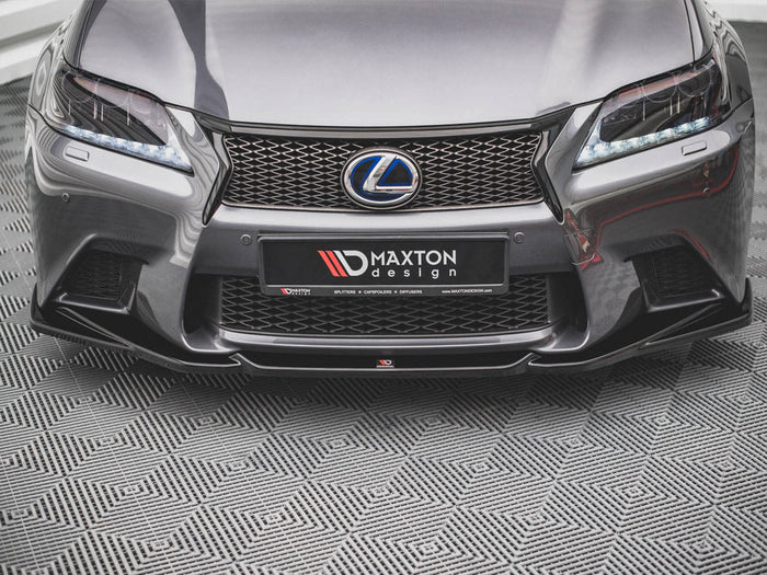 Maxton Design - FRONT SPLITTER V.2 LEXUS GS F SPORT MK4 (L10) (2012-2015)