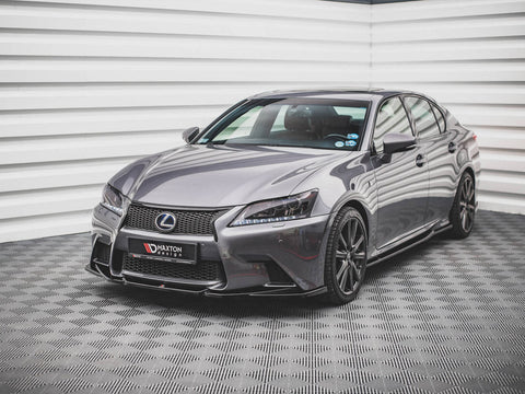 Maxton Design - FRONT SPLITTER V.2 LEXUS GS F SPORT MK4 (L10) (2012-2015)