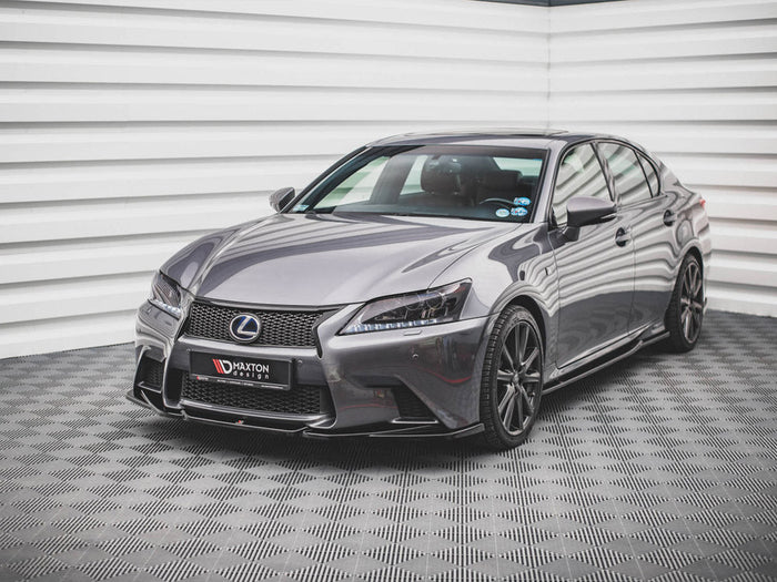 Maxton Design - FRONT SPLITTER V.2 LEXUS GS F SPORT MK4 (L10) (2012-2015)