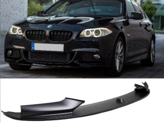 Maxton Design - FRONTSPOILER SPORT-PERFORMANCE BLACK MATT BMW 5 SERIES F10 F11 WITH M-PACKAGE (2009-2017)