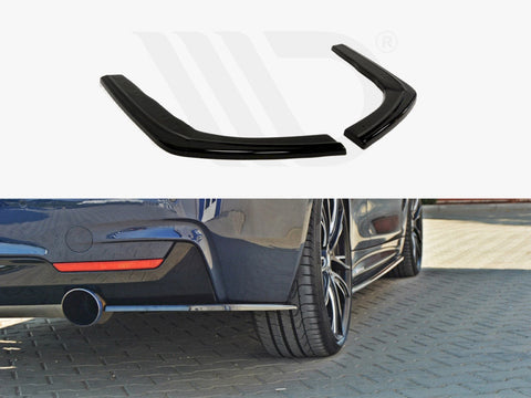 Maxton Design - Rear Side Splitters V.1 BMW 4 Coupe / Gran Coupe M-Sport F32 / F36