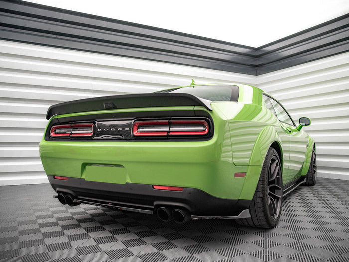 Maxton Design - REAR SIDE SPLITTERS DODGE CHALLENGER SRT HELLCAT WIDEBODY MK3