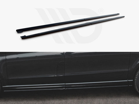 Maxton Design - Side Skirts Diffusers Mercedes-Benz V-Class Long AMG-Line W447