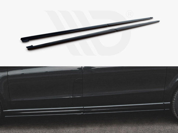 Maxton Design - Side Skirts Diffusers Mercedes-Benz V-Class Long AMG-Line W447