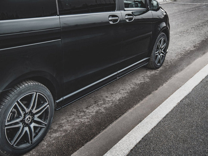 Maxton Design - Side Skirts Diffusers Mercedes-Benz V-Class Long AMG-Line W447