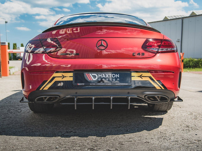 Maxton Design - Street PRO Rear Diffuser Mercedes-AMG C43 Coupe C205